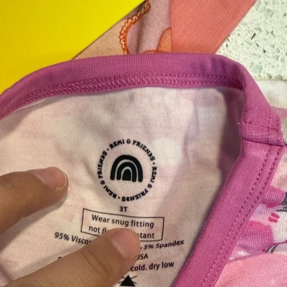 Remi & Friends pajama bundle NWT - Picture 4 of 9